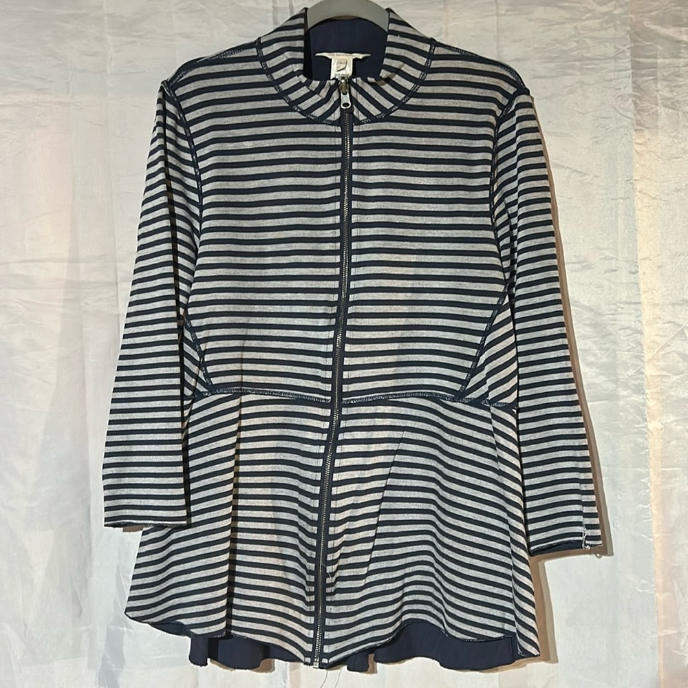 soft surroundings Reversible Peplum Jacket